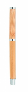 Logotrade promotional giveaways photo of: Bamboo gel pen